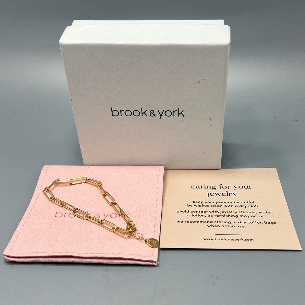 Brook & York Gold Tone Bracelet
